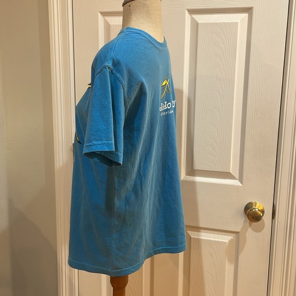 Comfort colors perdido Key Florida short sleeve T-shirt cotton blue adult size S - Picture 4 of 9